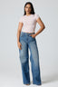 Basic High Neck Short Sleeve Top