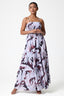 Smoking Printed Maxi Dress