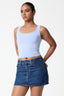 Vera Squre Neck Sleeveless Top