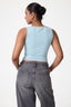 Vera Squre Neck Sleeveless Top
