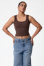 Vera Squre Neck Sleeveless Top