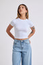 High Neck T-shirt Top