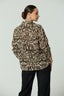 Long Sleeve Oversized Print Shirt