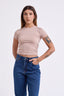 High Neck T-shirt Top