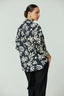 Button Up Oversized Print Shirt