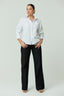 Linen Button Up Oversized Shirt
