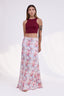 Mermaid Long Printed Skirt