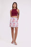 Marianella Printed Mini Skirt