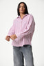 Camisa Stripe Oversized Shirt