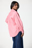 Solid Button Up Oversized Shirt