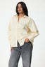 Solid Button Up Oversized Shirt