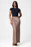 Valencia Satin Maxi Skirt