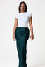 Valencia Satin Maxi Skirt