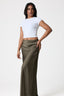 Valencia Satin Maxi Skirt