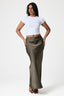 Valencia Satin Maxi Skirt