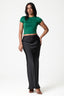 Valencia Satin Maxi Skirt
