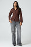 Bow Detail Long Sleeve Shirt